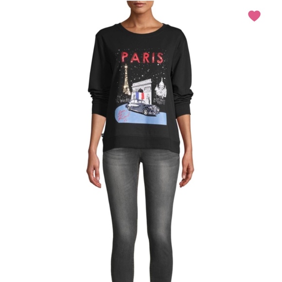 Karl Lagerfeld Tops - NEW: Karl Lagerfeld Rolls Royce Paris Sweatshirt